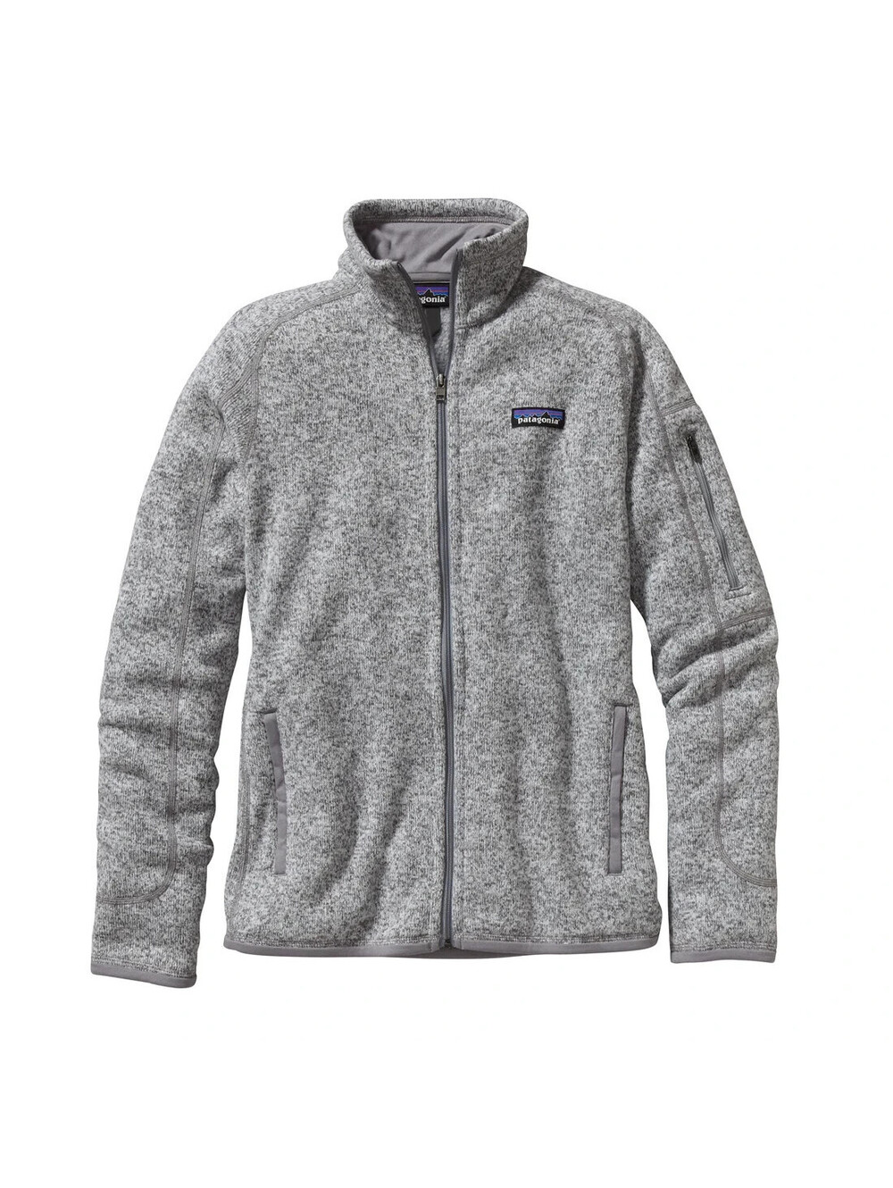 Patagonia, Women's Better Fleece Sweater in Gray Sz S #T4116